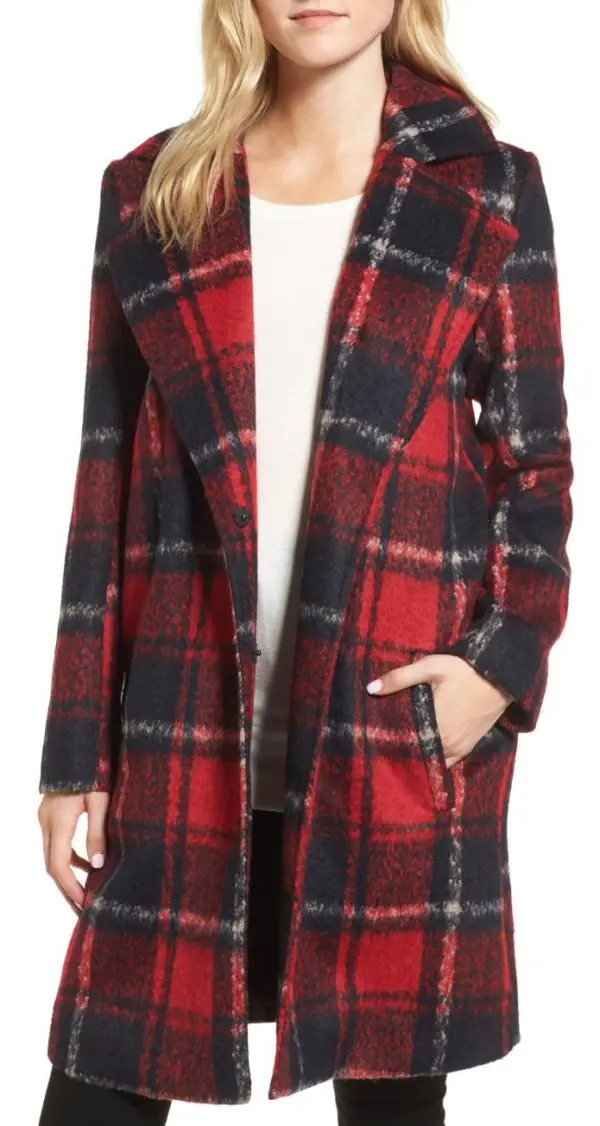 A red plaid coat_101708757 | BLUE HARE MAGAZINE