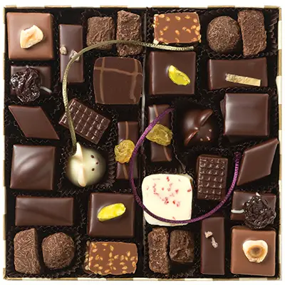 Handmade chocolates from L.A Burdick