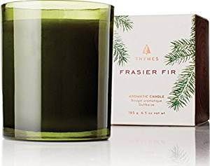 Thymes Frasier Fir candle for the holidays