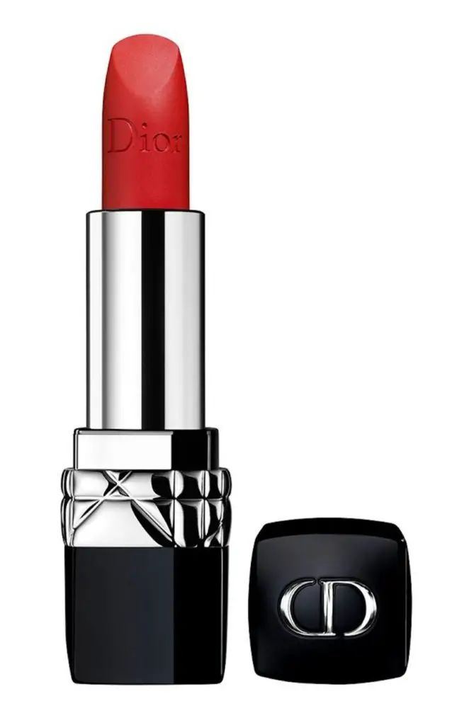 Tube of Dior red lipstick "999"
