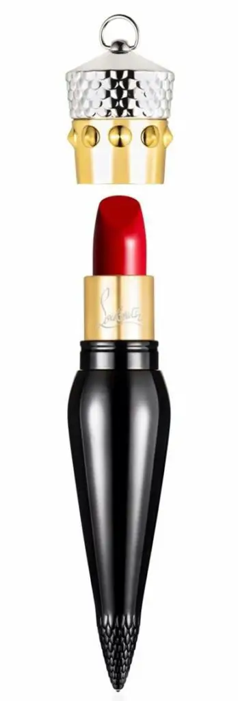 Tube of red lipstick Rouge Louboutin in Velvet Matte