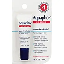 Aquaphor lip repair treatment