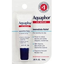 Aquaphor lip repair tube