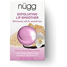 Exfoliating lip smoother