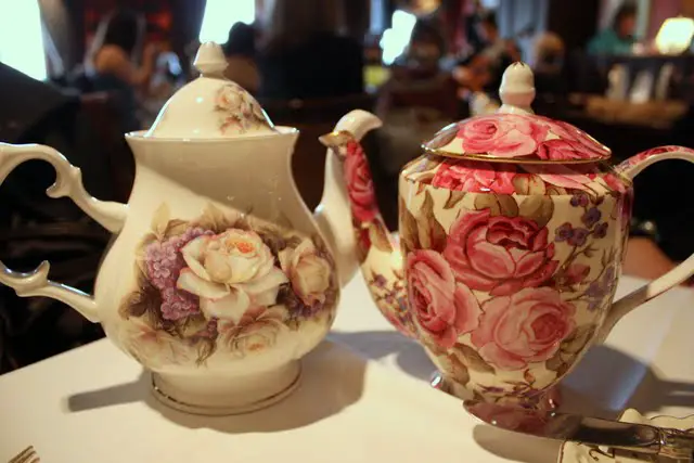 Teapots from the Royal York hotel