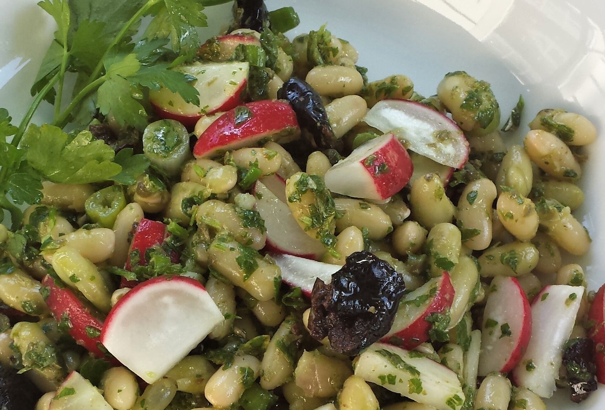 White Bean Radish Salad