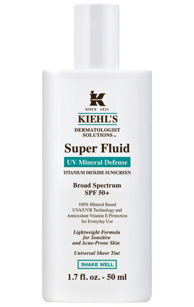 Kiehl's super fluid sunscreen SPF 50+ is anti-aging