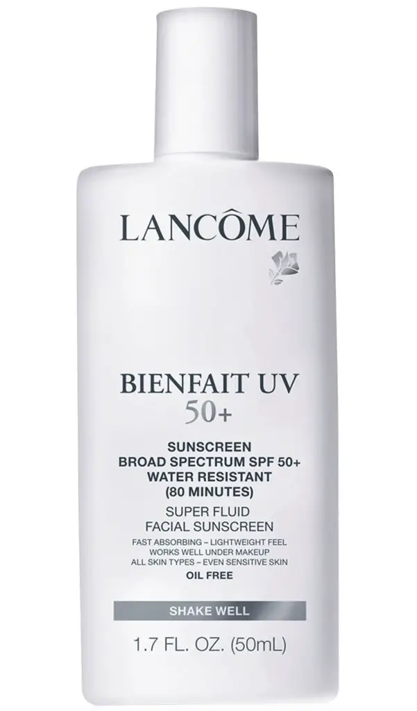 Lancome Bienfait UV SPF 50+ anti-aging sunscreen