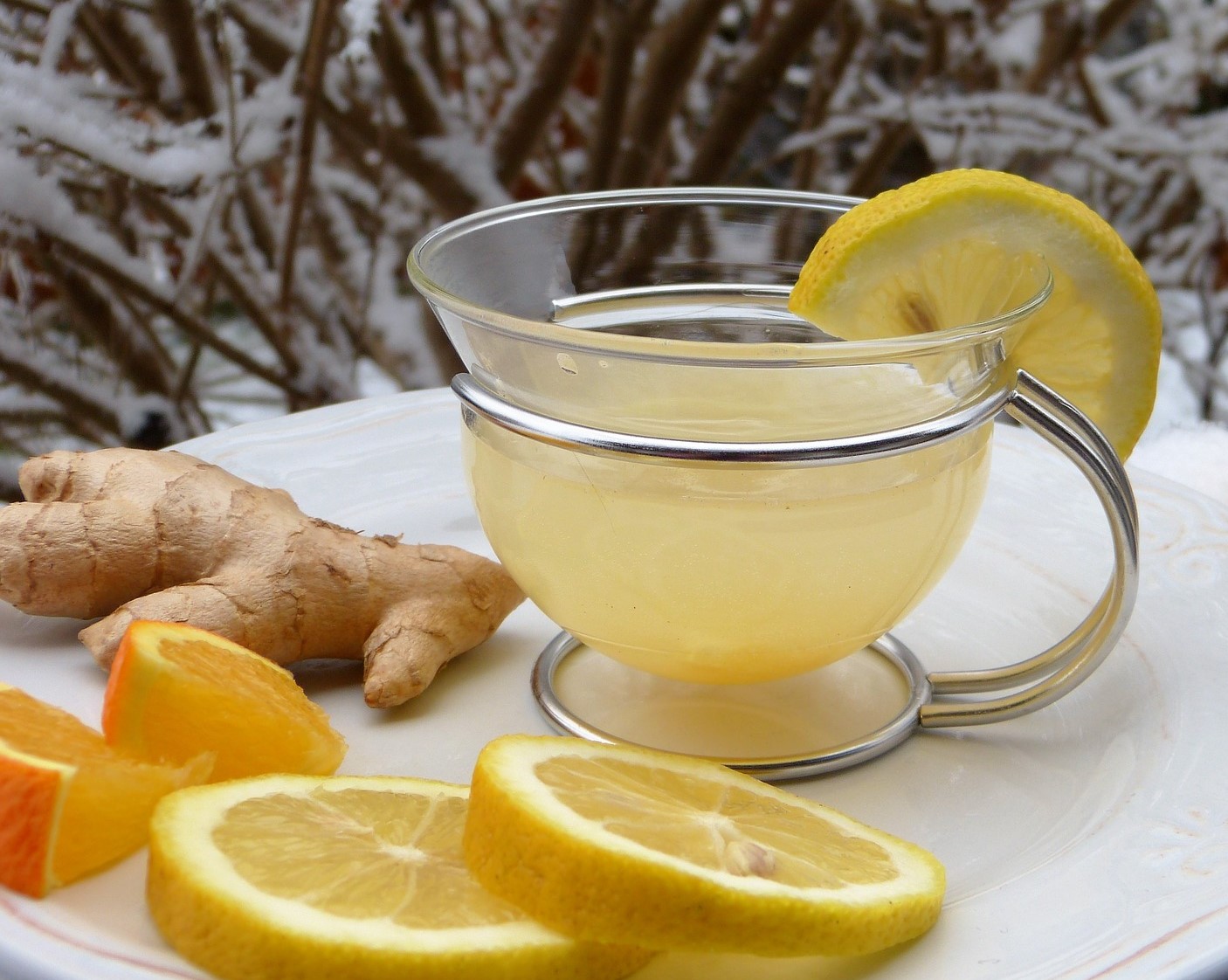 lemon ginger tea