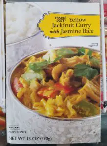 Yellow Jackfruit Curry with Jasmine Rice