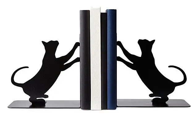 Cat bookends