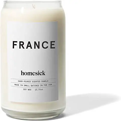 Homesick candle in France