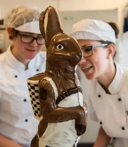 Swiss chocolate bunny