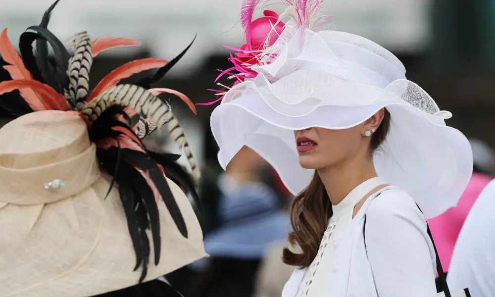 Outrageous derby hats