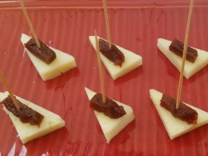 Manchego cheese with quince marmalada