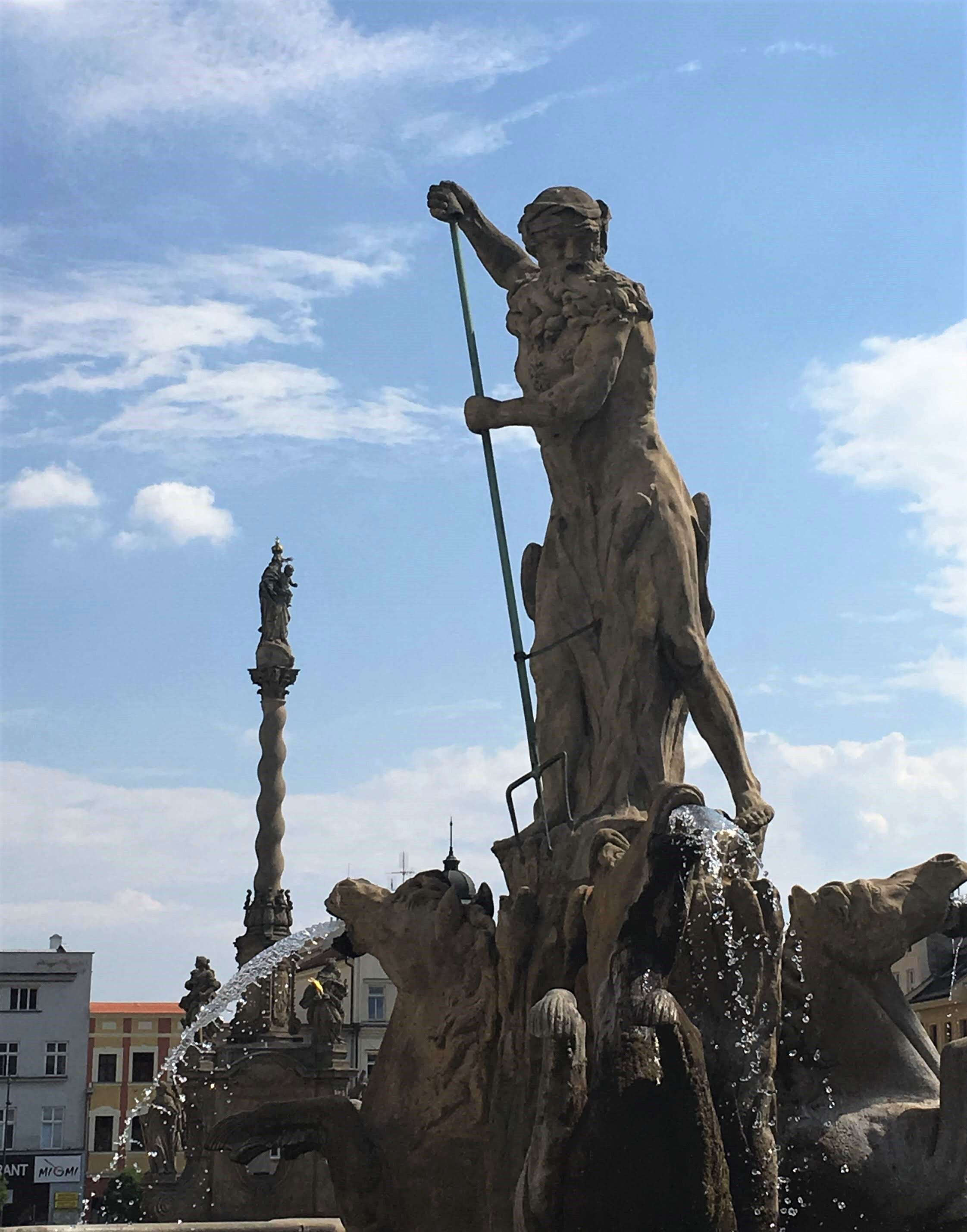 Olomouc's Neptune Fountain