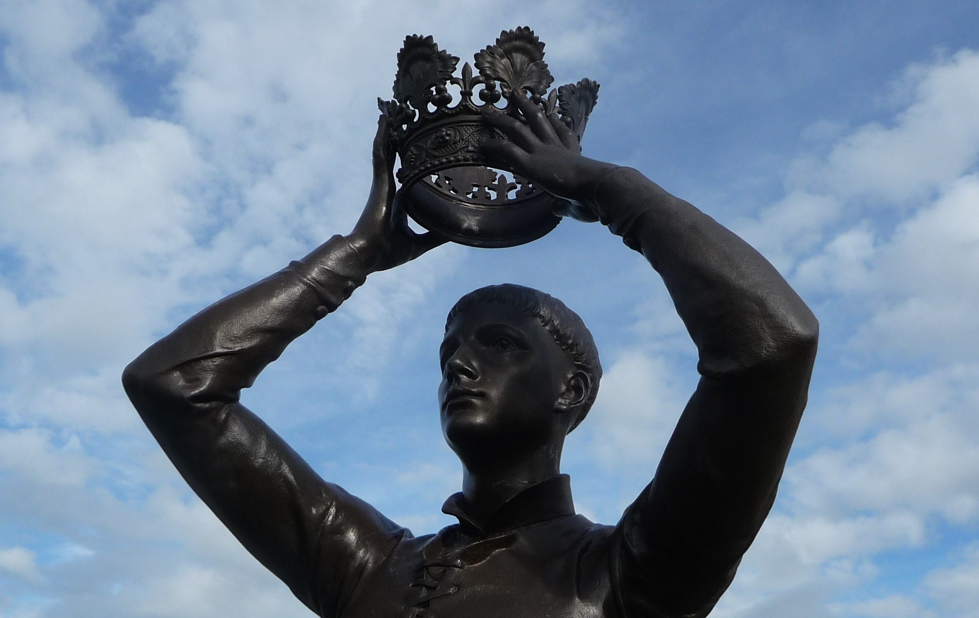 Statue of Prince Hal at Stratford upon Avon