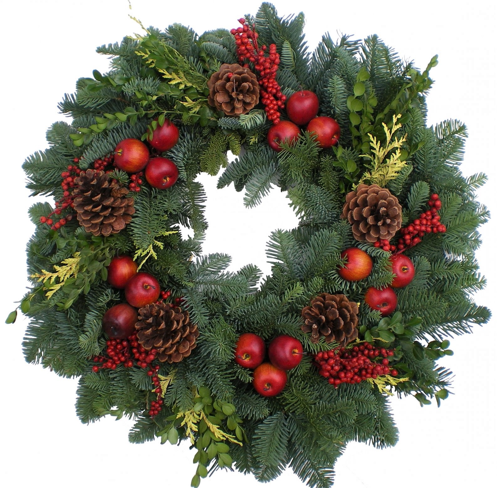 Wreath with fruit