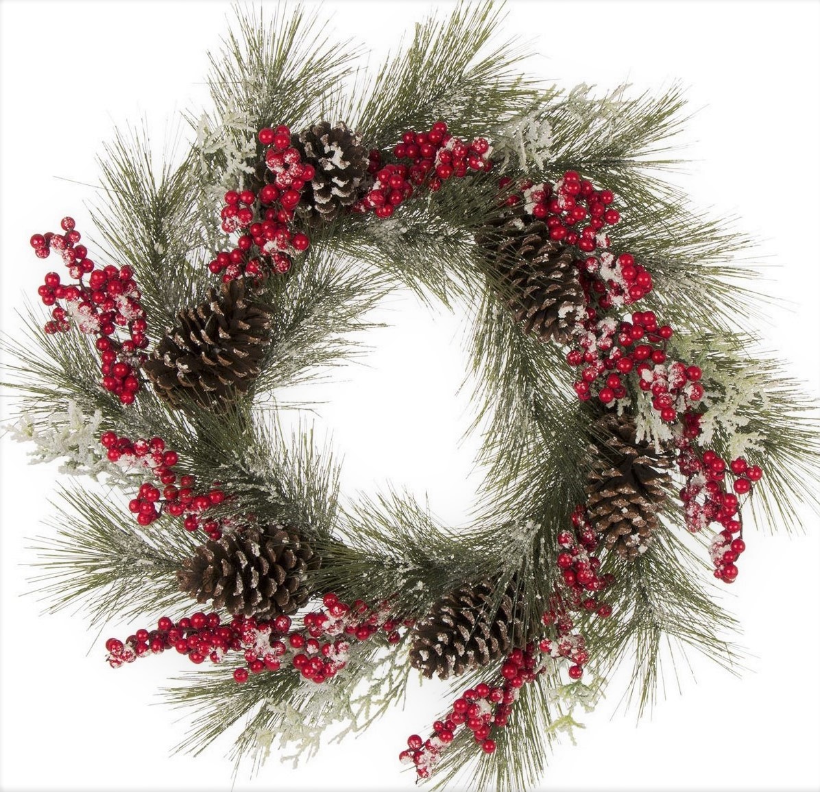 Pier One Pinecone Berry wreath