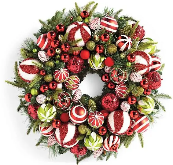 deck the halls wreath