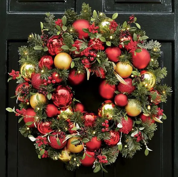 Grandinroad holiday wreath