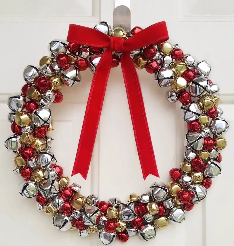 jingle bell wreath