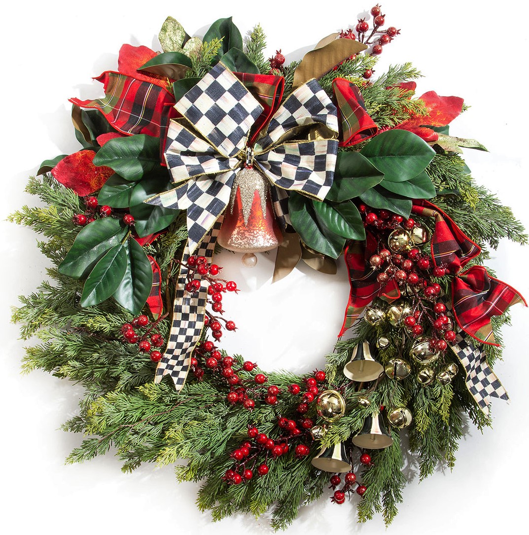 mackenzie childs deck the halls wreath