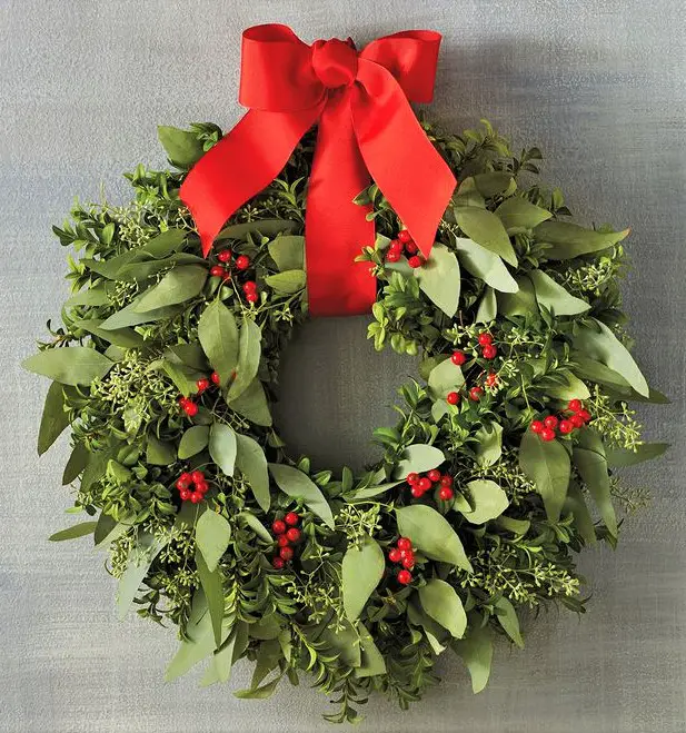 boxwood wreath