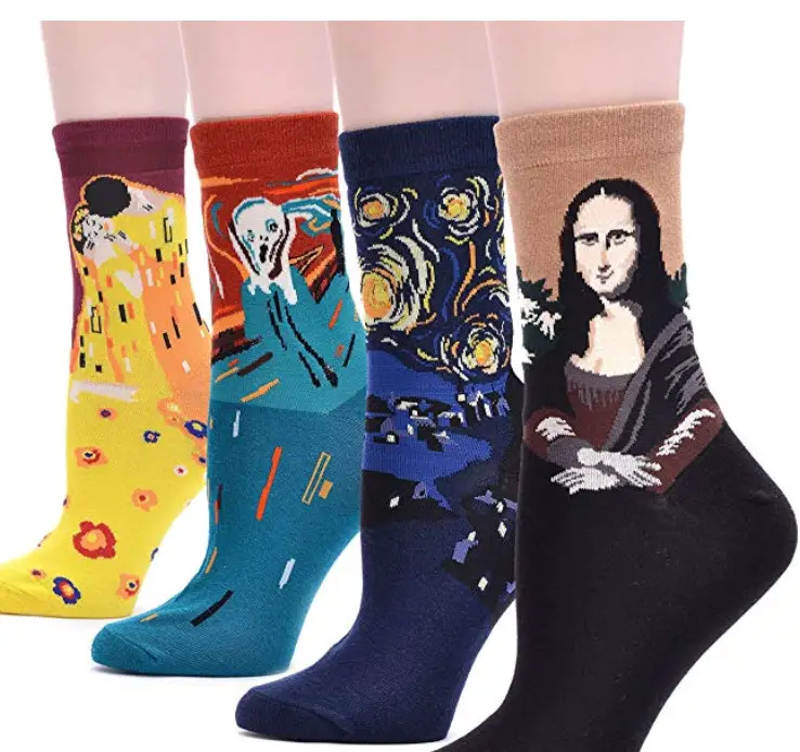 Famous painting socks