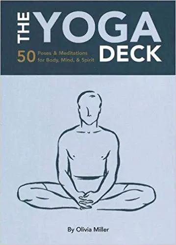 deck of yoga post cards