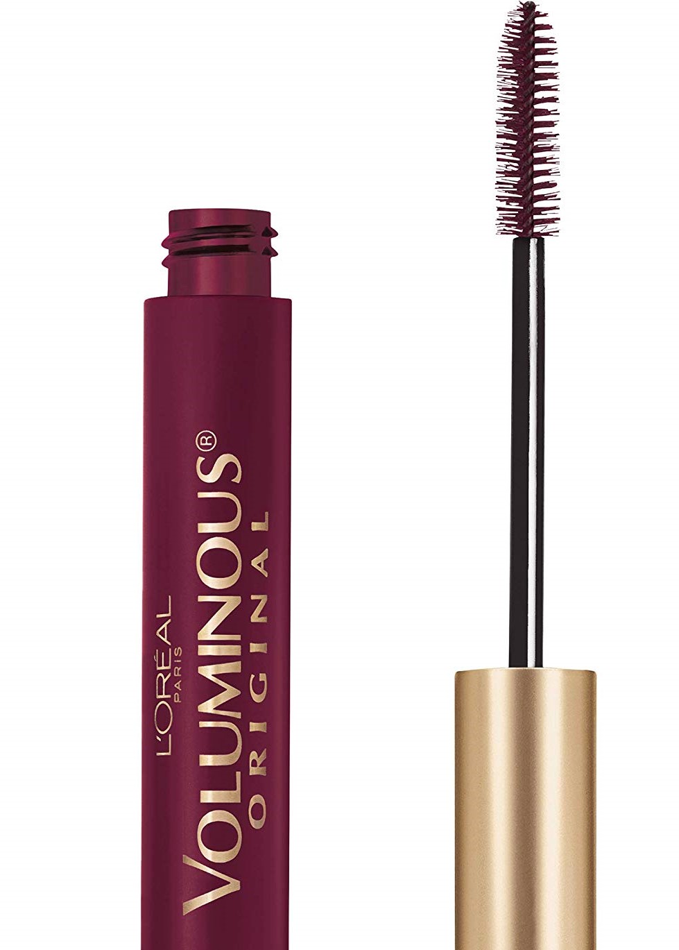 Burgundy mascara