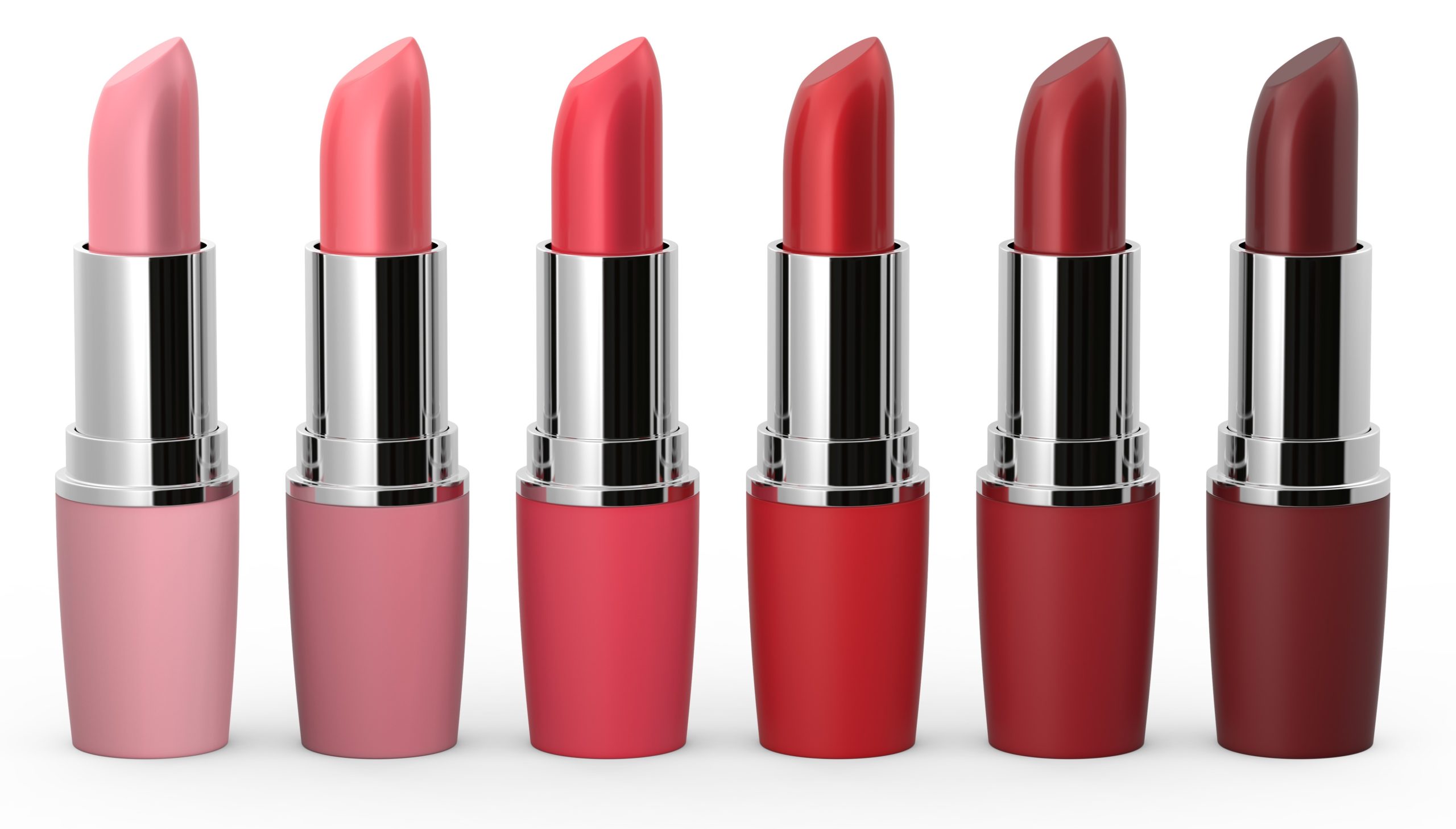 LIPSTICKS LIGHT TO RED