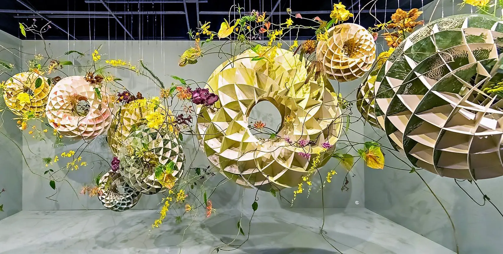 Floral art at Singapore Garden Festival