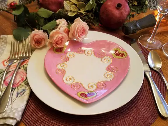 Romantic place setting