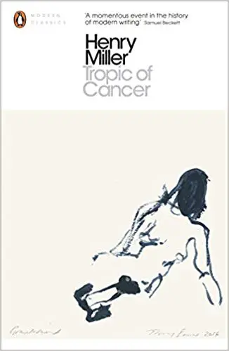 Forbidden book Tropic of Cancer, Henry Miller