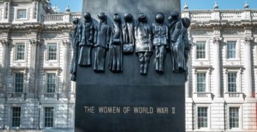 Memorial to the women fighters of WWII London