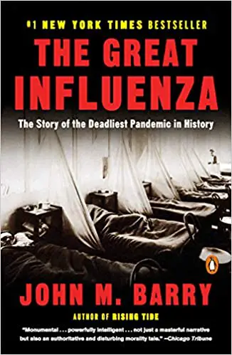 Book cover for The Great Influenza