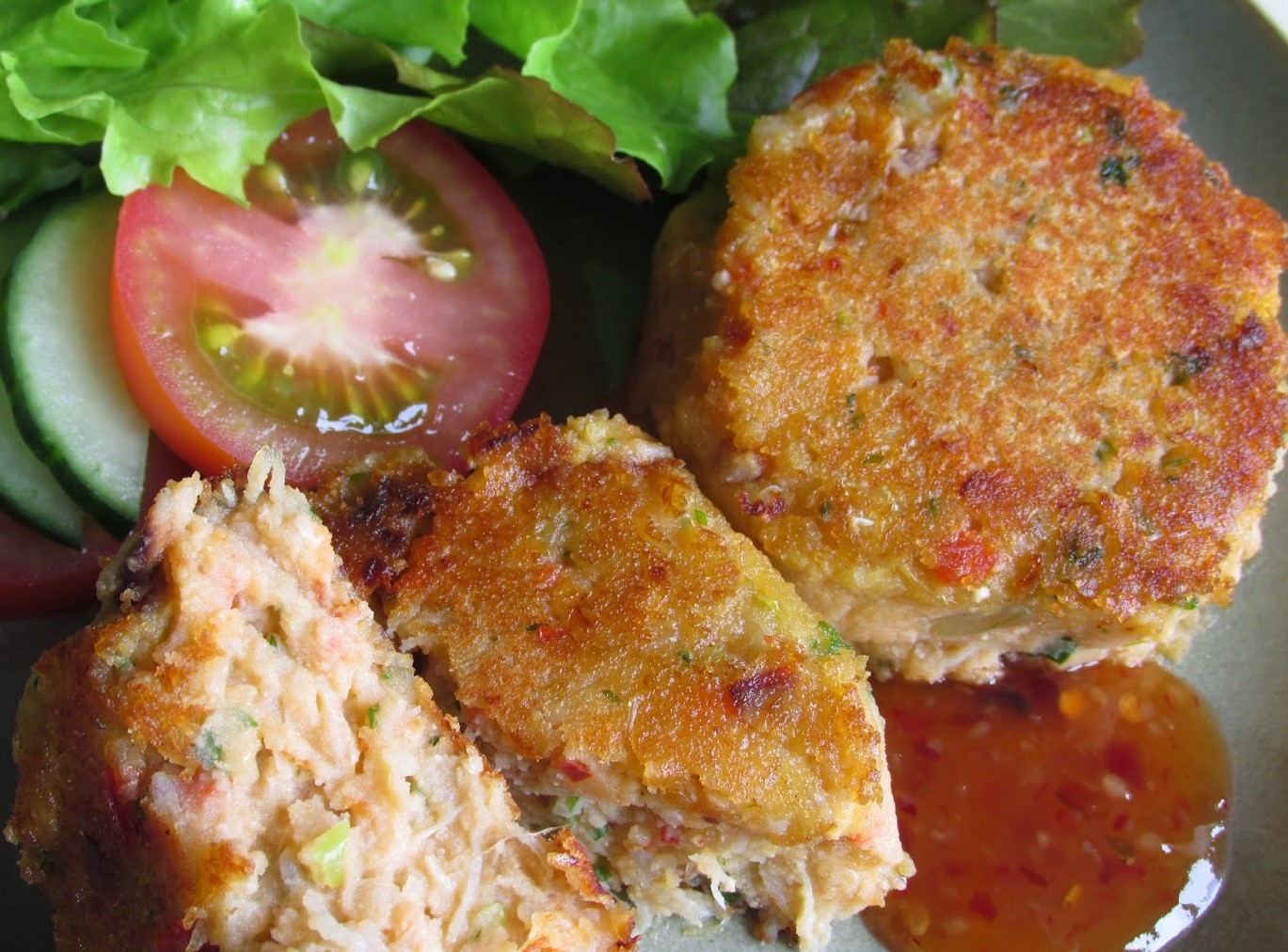 Cornish crab cakes