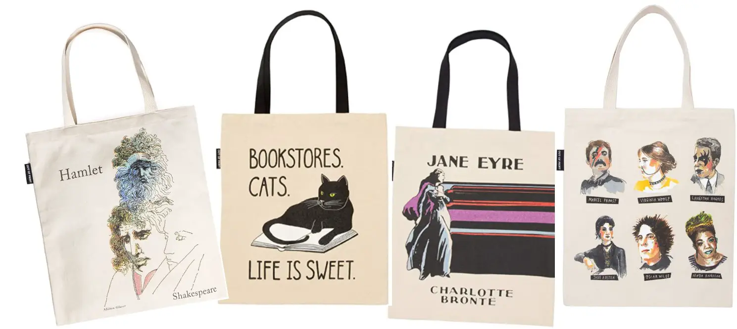 Out of print book totes