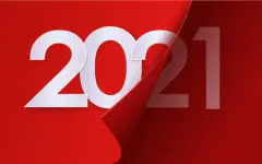 2021 new year banner