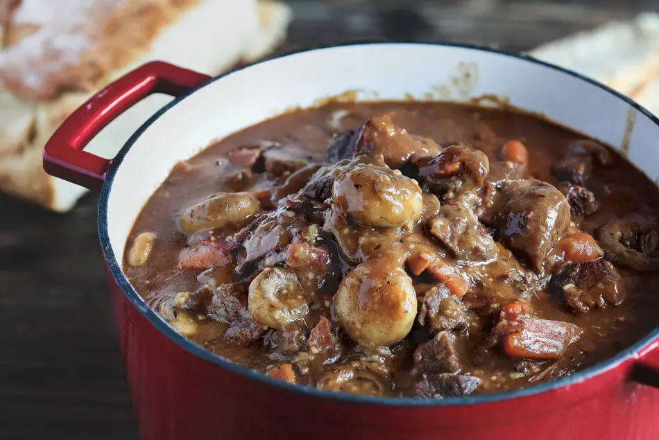 Beef bourguignon