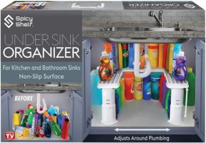 Under sink organizer