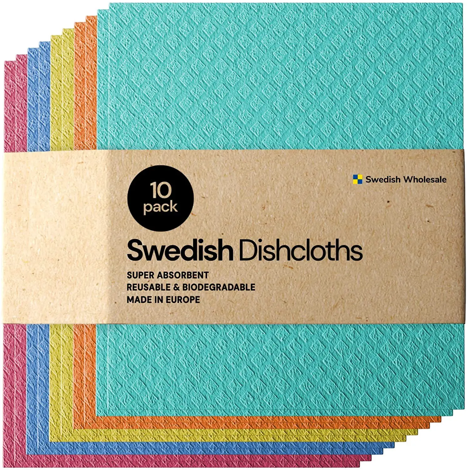Swedish Cellulose Dishcloths