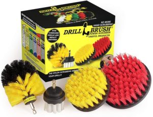 Drill Brush Scrub Brush Attachment Kit