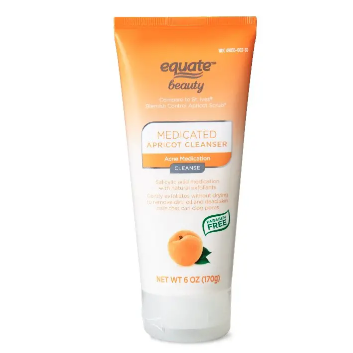 Equate Beauty medicated apricot cleanser