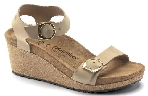 Birkenstock Soley wedge in Sandcastle