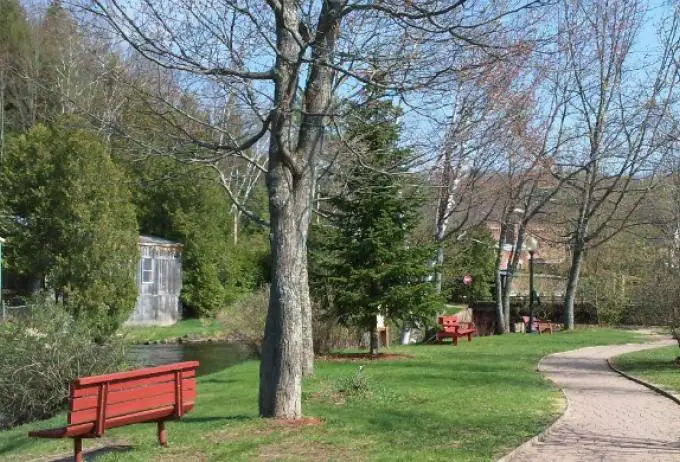 Saranac river walk