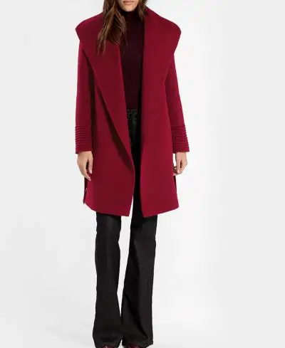 red coat for woman over 60