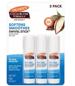 Palmers cocoa lip balm 3-pack