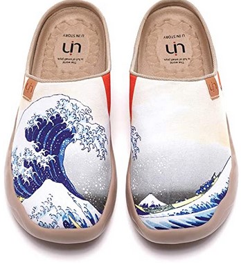 Great Wave Off Kanagawa shoes by UIN Footwear